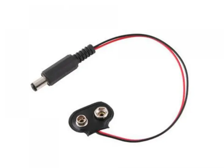 Battery Clip ( 9V ) + DC