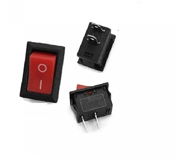 Boat Rocker Switch ON-OFF (6A,250VAC) (KCD1) (SW-11)