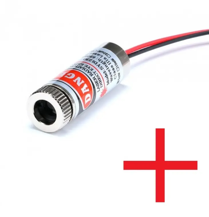 Laser Module Emitter (5Vdc , 5mW) – Red Point